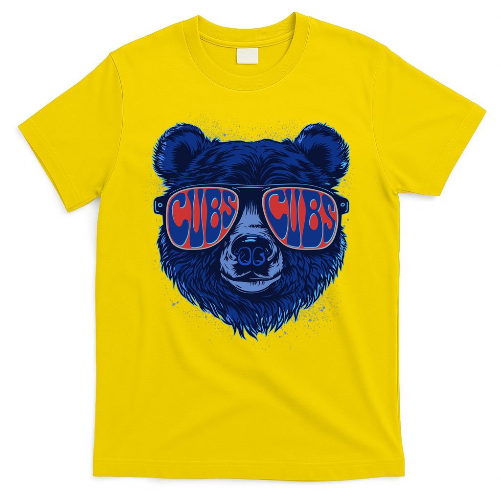 Retro Cubs Baseball Sports Fan T-Shirt