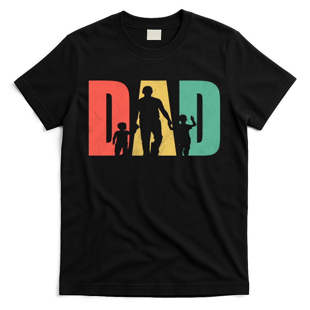 Retro Dad Fathers Day Gift T-Shirt