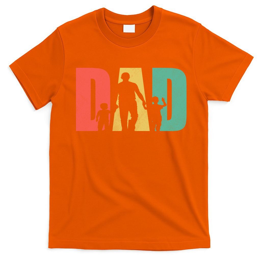 Retro Dad Fathers Day Gift T-Shirt