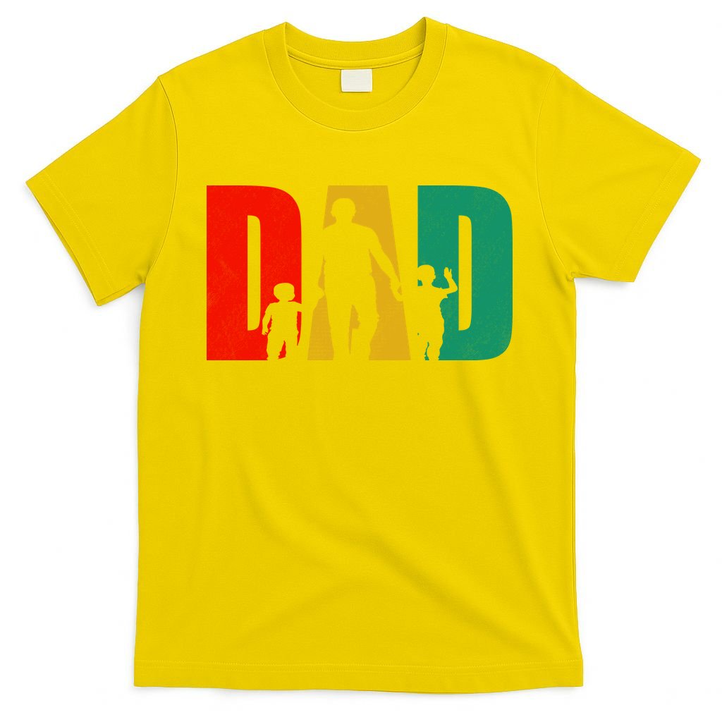 Retro Dad Fathers Day Gift T-Shirt