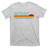 Retro Detroit Sunset Logo T-Shirt