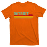 Retro Detroit Sunset Logo T-Shirt