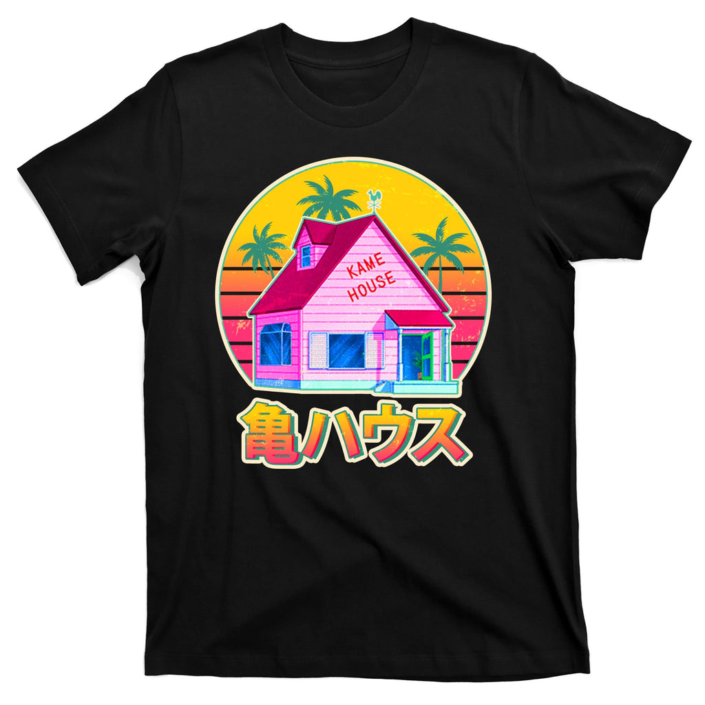 Retro Eighties 80's Anime Kame House T-Shirt