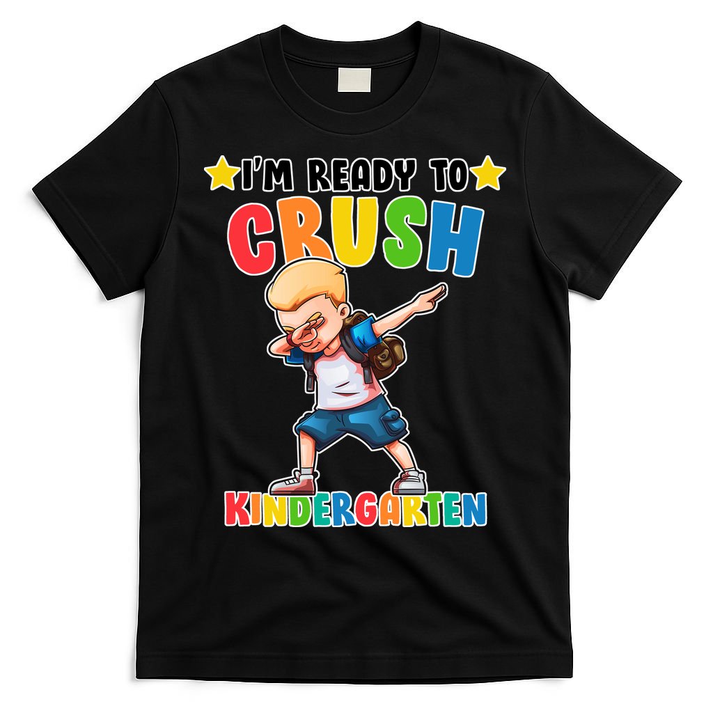 Ready To Crush Kindergarten Dabbing Boy T-Shirt