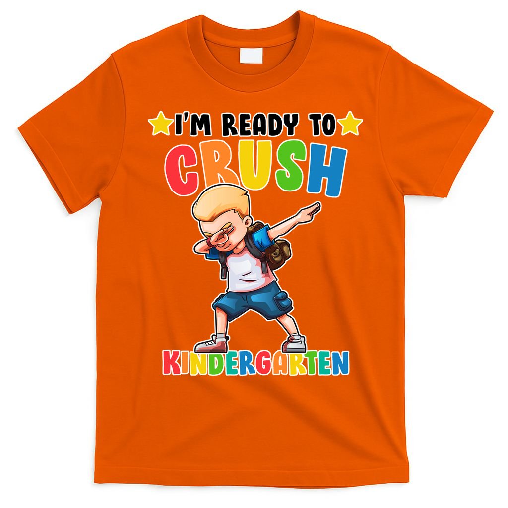 Ready To Crush Kindergarten Dabbing Boy T-Shirt