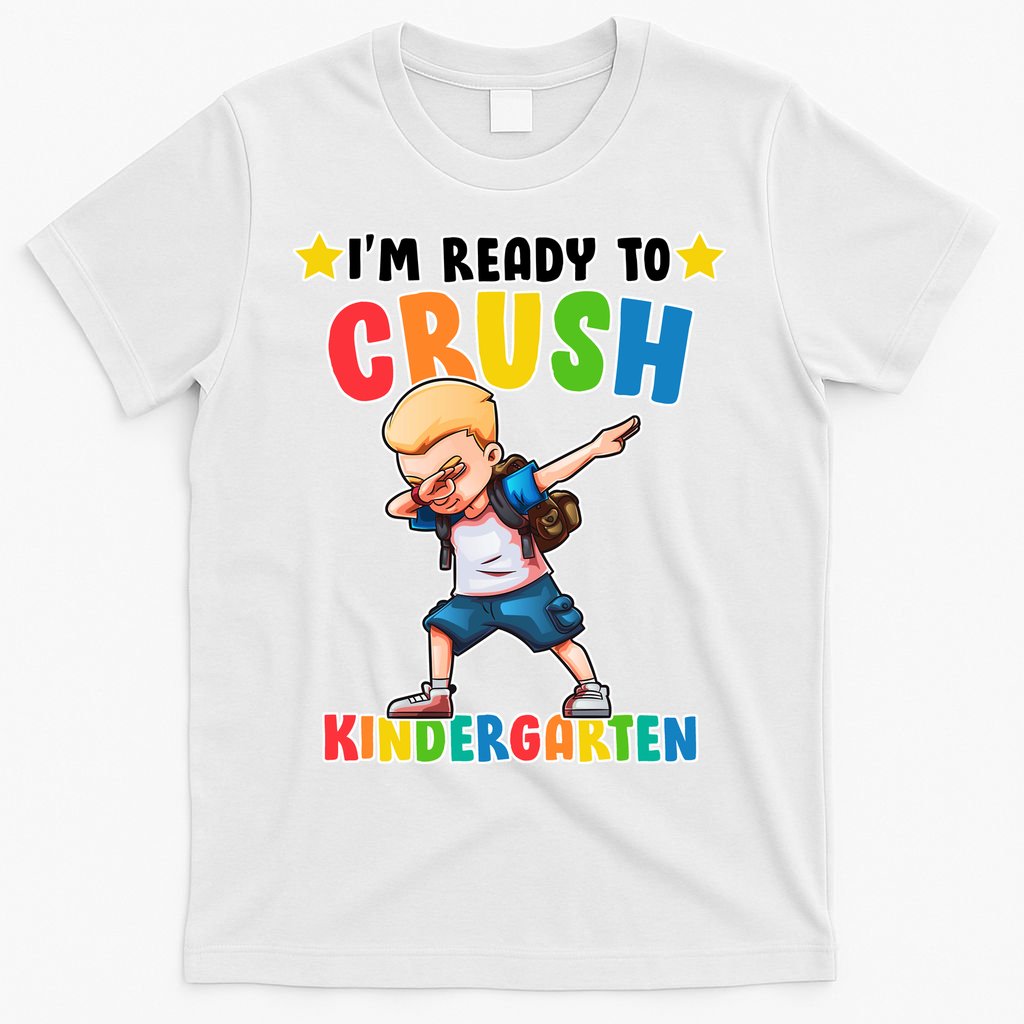 Ready To Crush Kindergarten Dabbing Boy T-Shirt