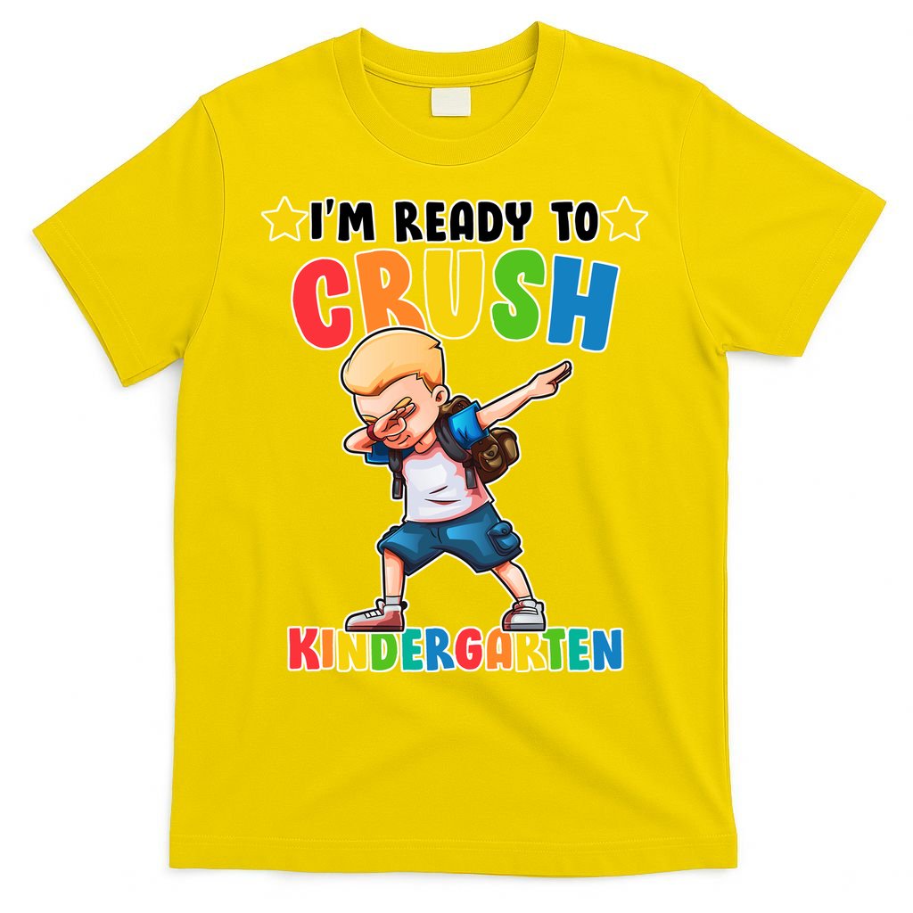 Ready To Crush Kindergarten Dabbing Boy T-Shirt
