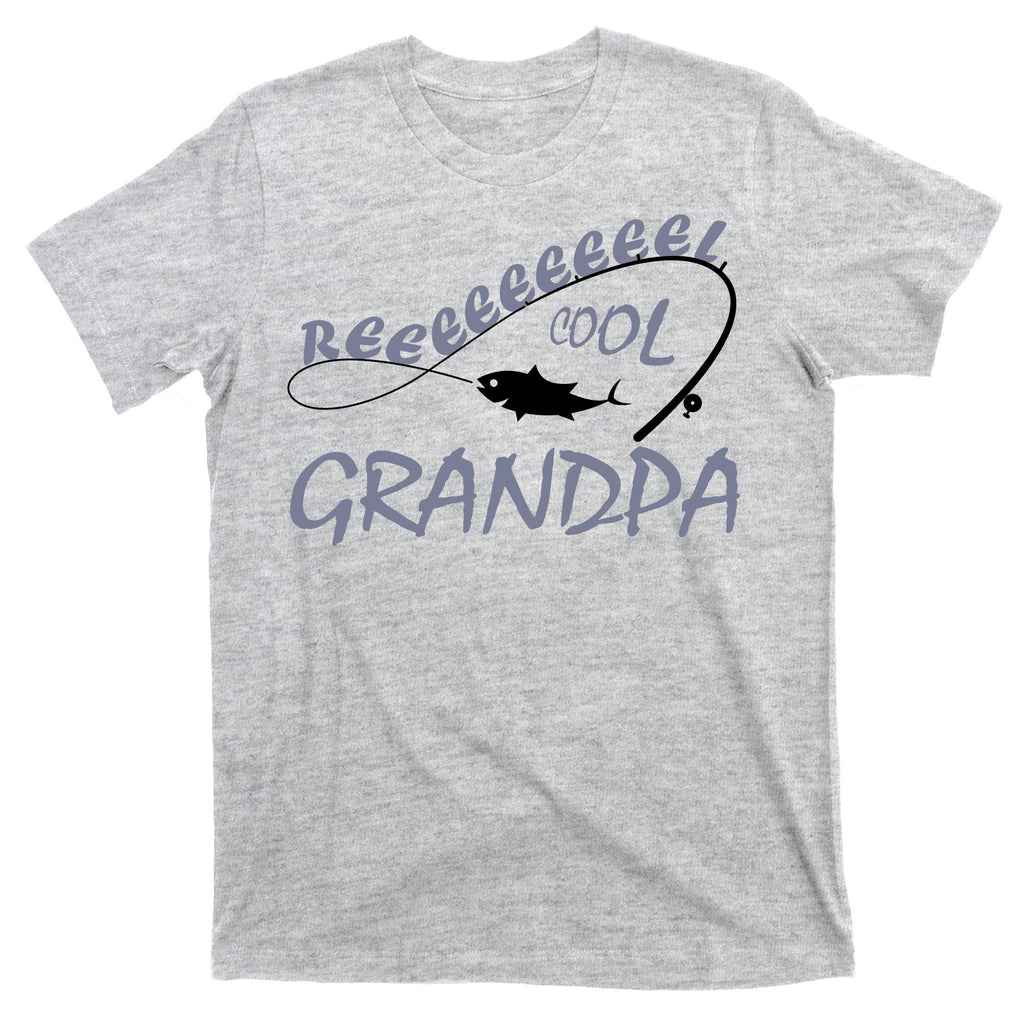 Real Cool Fishing Grandpa T-Shirt
