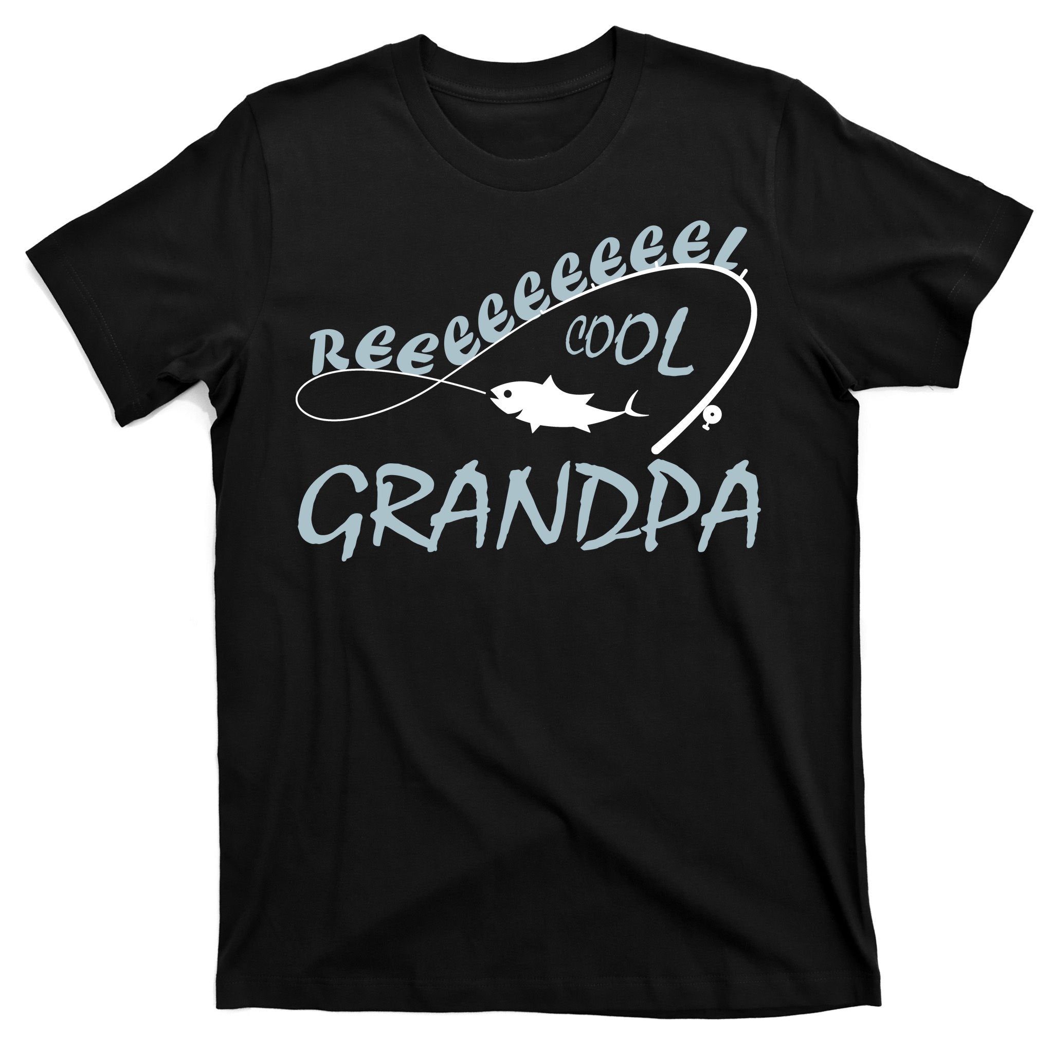 Real Cool Fishing Grandpa T-Shirt