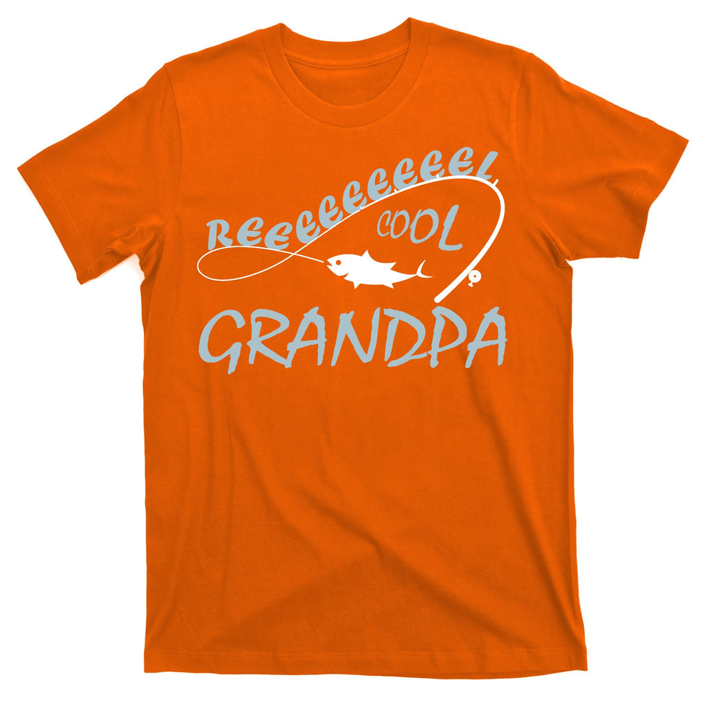 Real Cool Fishing Grandpa T-Shirt