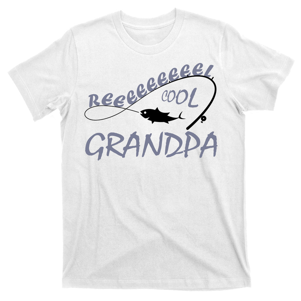 Real Cool Fishing Grandpa T-Shirt