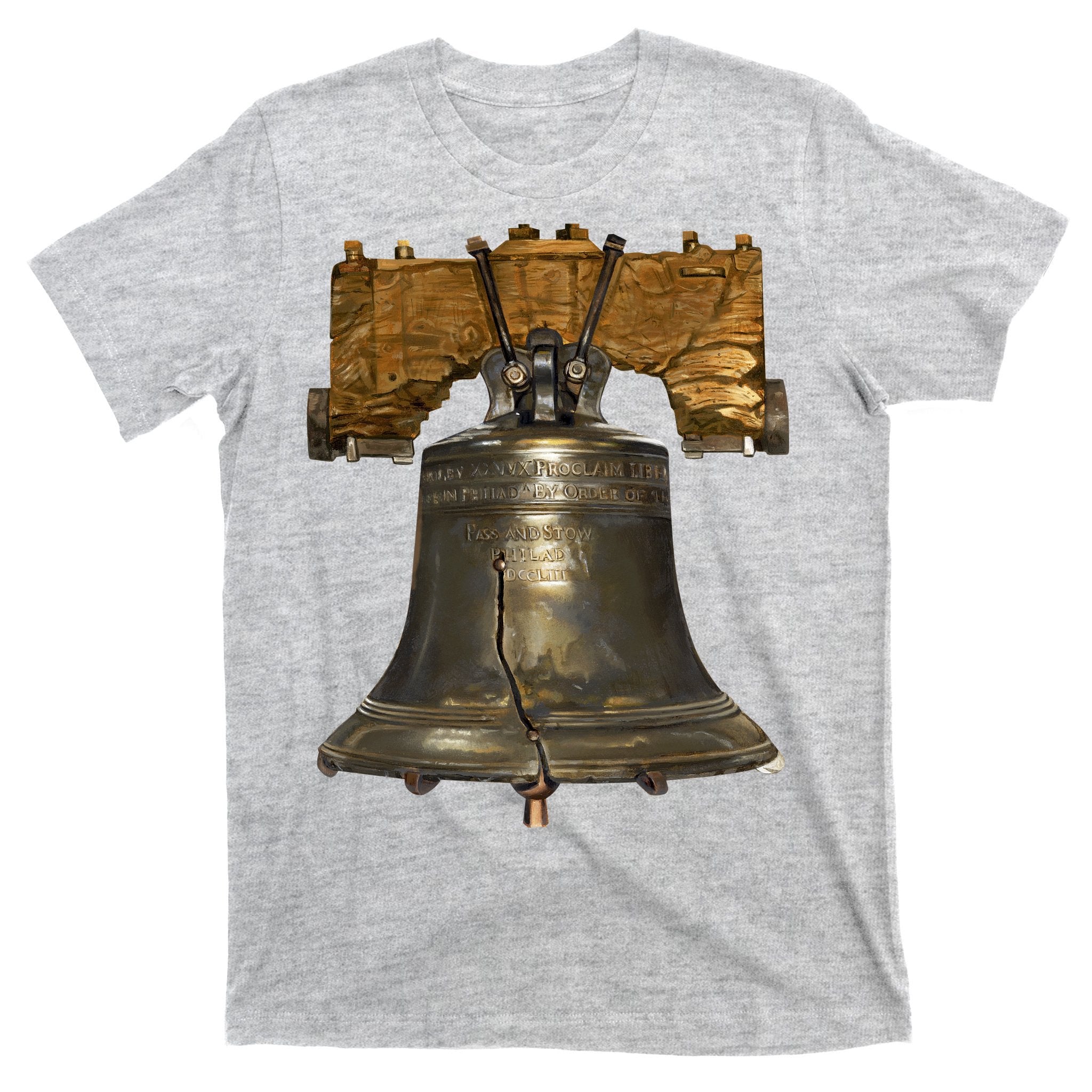 Realistic Liberty Bell T-Shirt