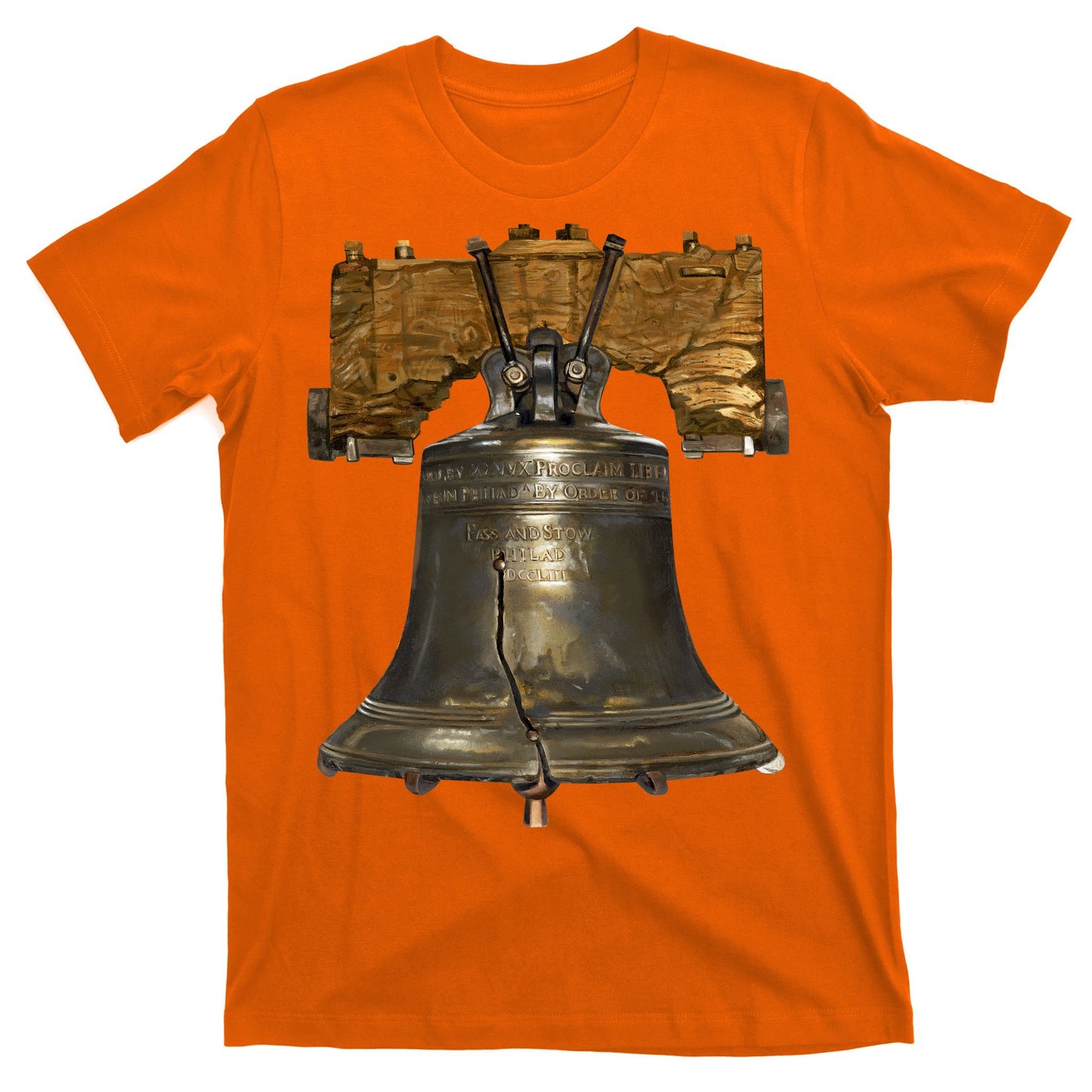 Realistic Liberty Bell T-Shirt