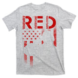 Red Friday Remember Everyone Deployed Flag T-Shirt