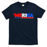 Red White & Blue 'Merica 4th Of July T-Shirt