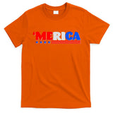Red White & Blue 'Merica 4th Of July T-Shirt