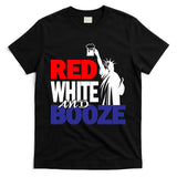 Red White and Booze USA Beer T-Shirt
