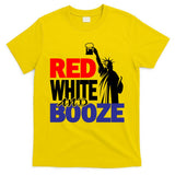 Red White and Booze USA Beer T-Shirt