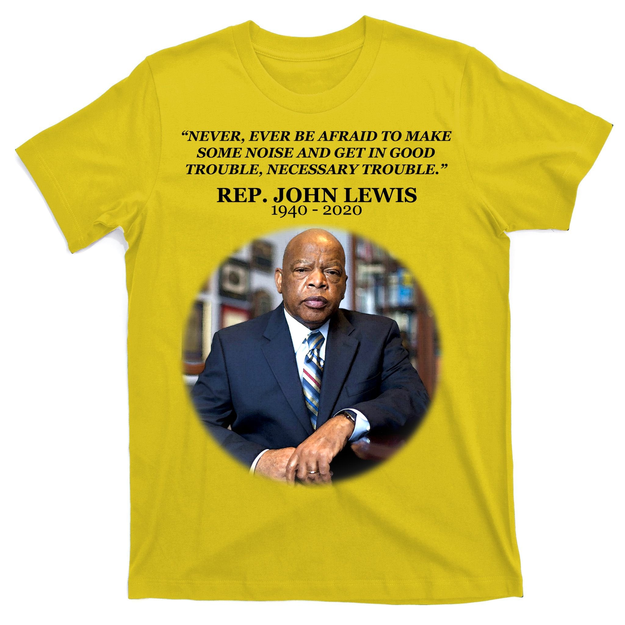 Representative John Lewis Tribute 1940-2020 T-Shirt