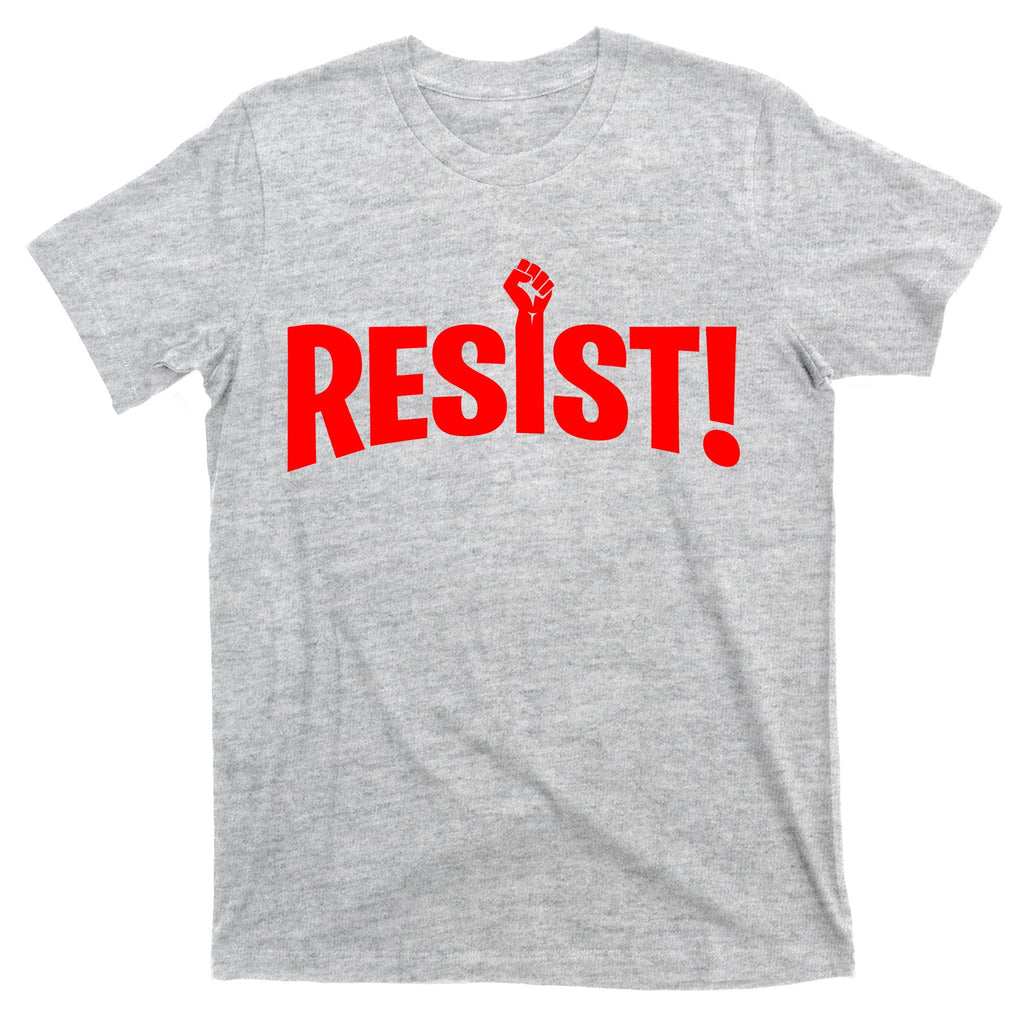 Resist Fist Logo Anti Trump Resistance Revolution T-Shirt