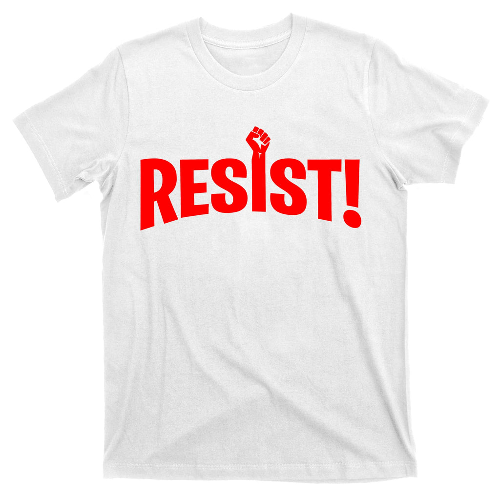 Resist Fist Logo Anti Trump Resistance Revolution T-Shirt