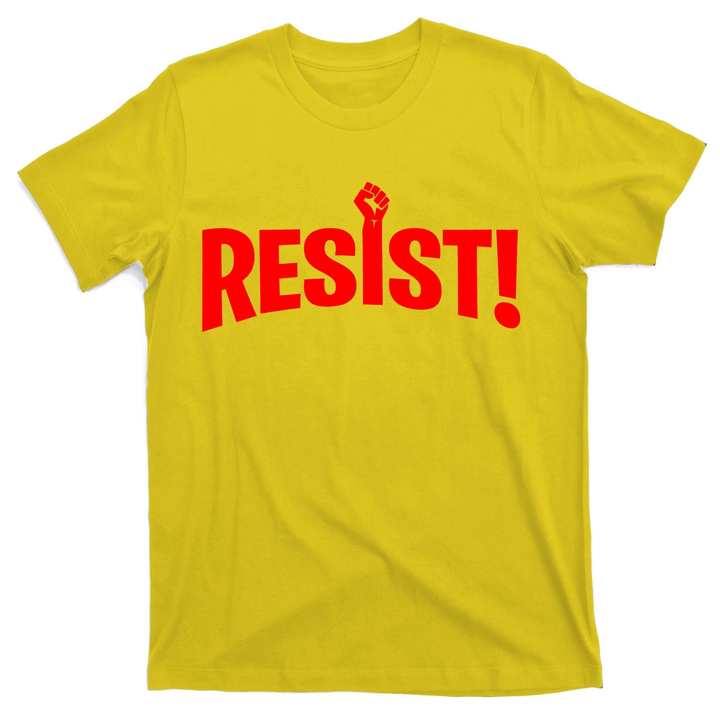 Resist Fist Logo Anti Trump Resistance Revolution T-Shirt