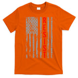 Resist Retro USA Flag The Resistance Anti Trump T-Shirt