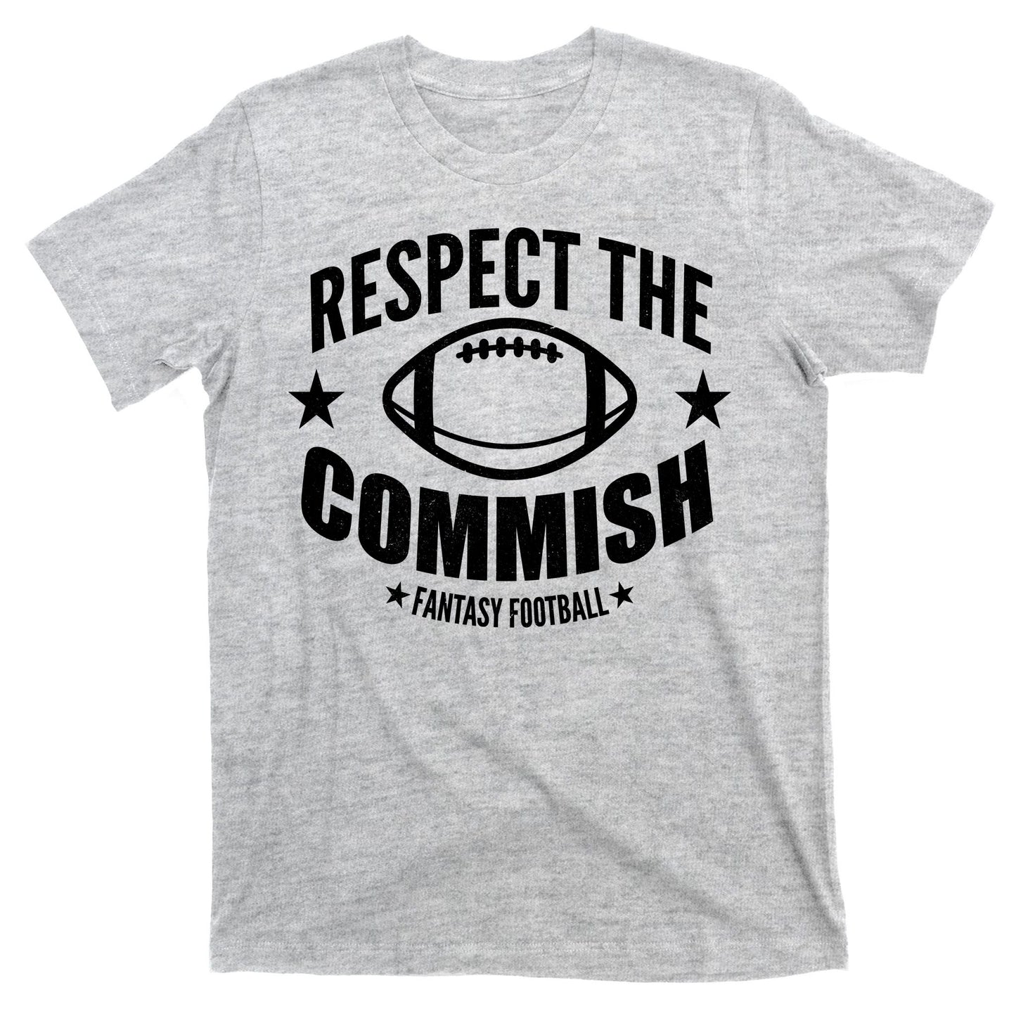 Respect The Commish Fantasy Football T-Shirt