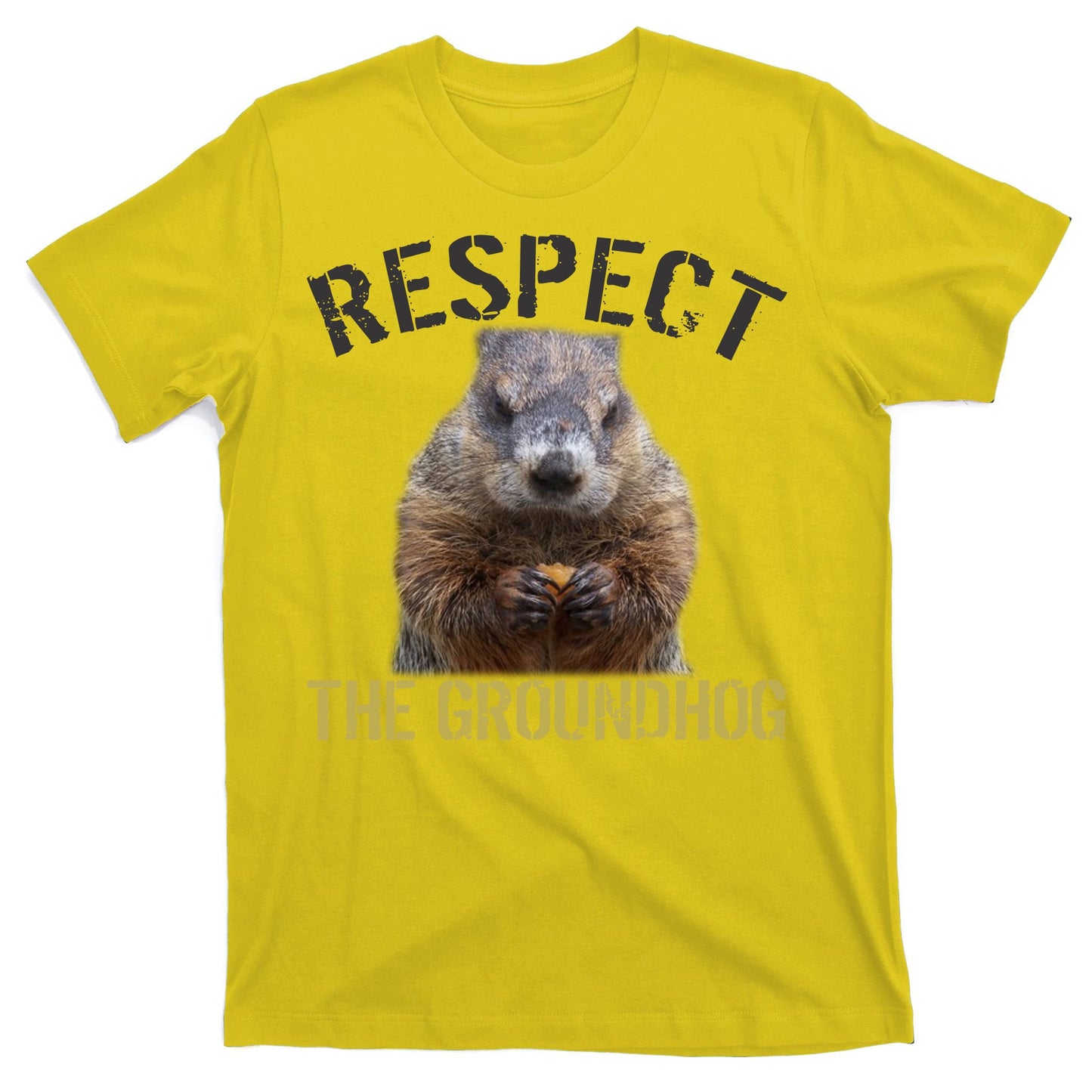 Respect The Groundhog T-Shirt