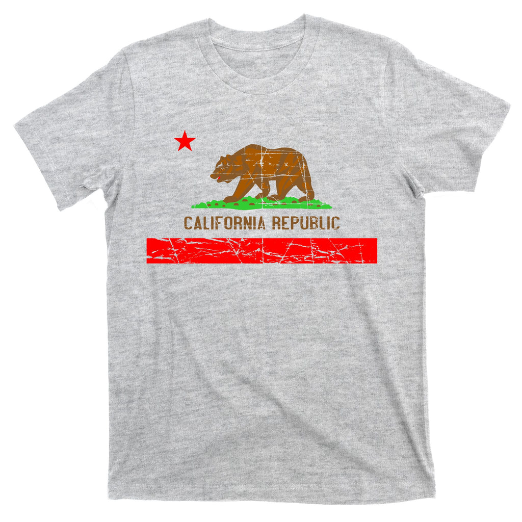 Retro California Republic Flag T-Shirt