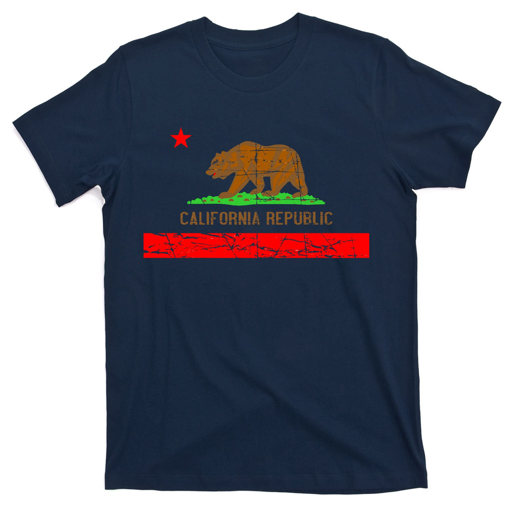 Retro California Republic Flag T-Shirt