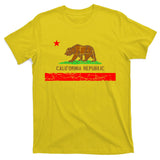 Retro California Republic Flag T-Shirt