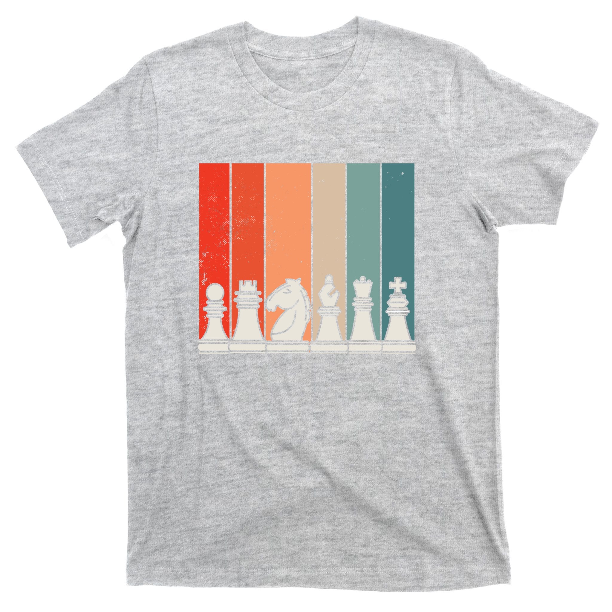 Retro Chess Pieces T-Shirt