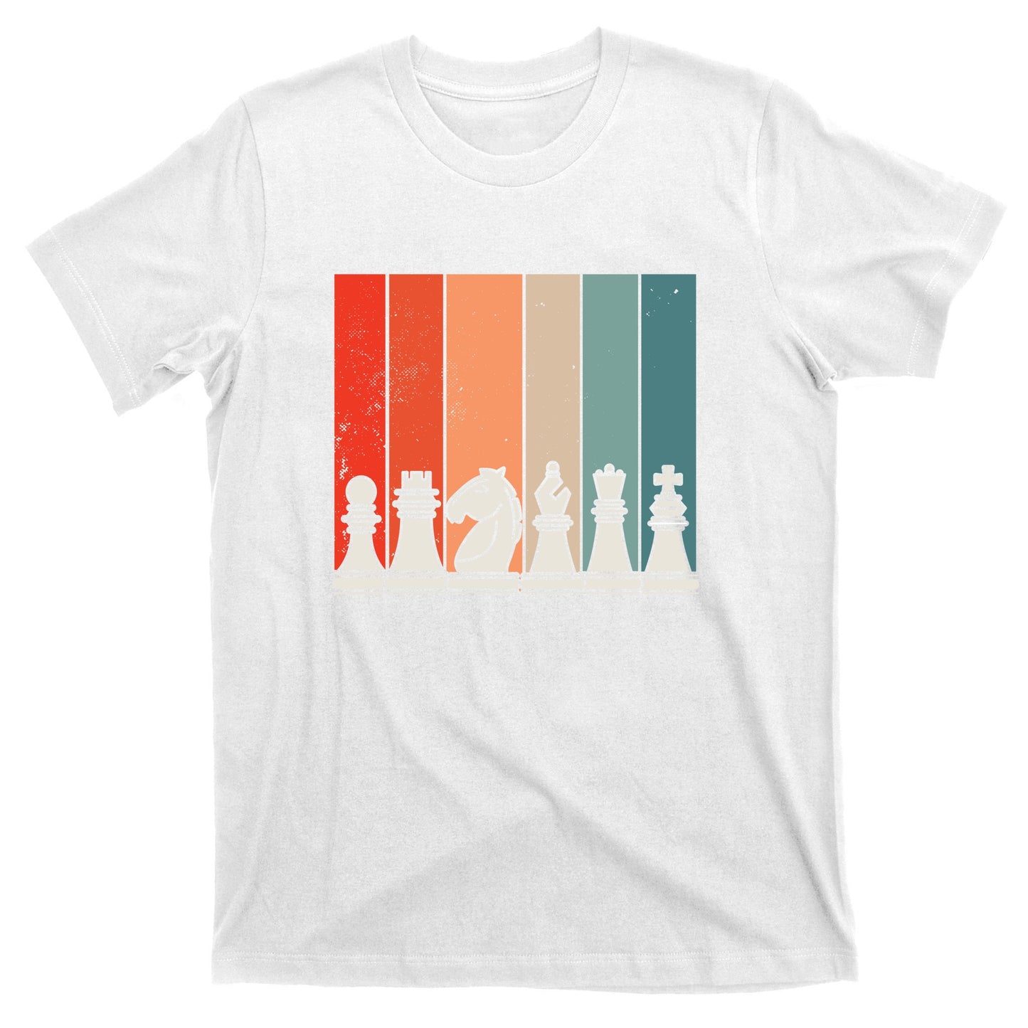 Retro Chess Pieces T-Shirt