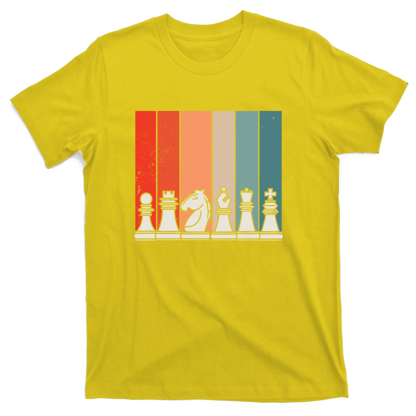 Retro Chess Pieces T-Shirt