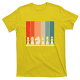 Retro Chess Pieces T-Shirt