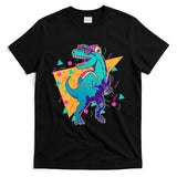 Retro Eighties Nineties Back to School TRex Dinosaur T-Shirt