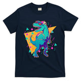 Retro Eighties Nineties Back to School TRex Dinosaur T-Shirt