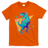 Retro Eighties Nineties Back to School TRex Dinosaur T-Shirt