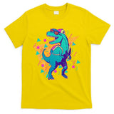 Retro Eighties Nineties Back to School TRex Dinosaur T-Shirt