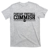 Retro Fantasy Football Commish Funny Sports T-Shirt