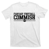 Retro Fantasy Football Commish Funny Sports T-Shirt