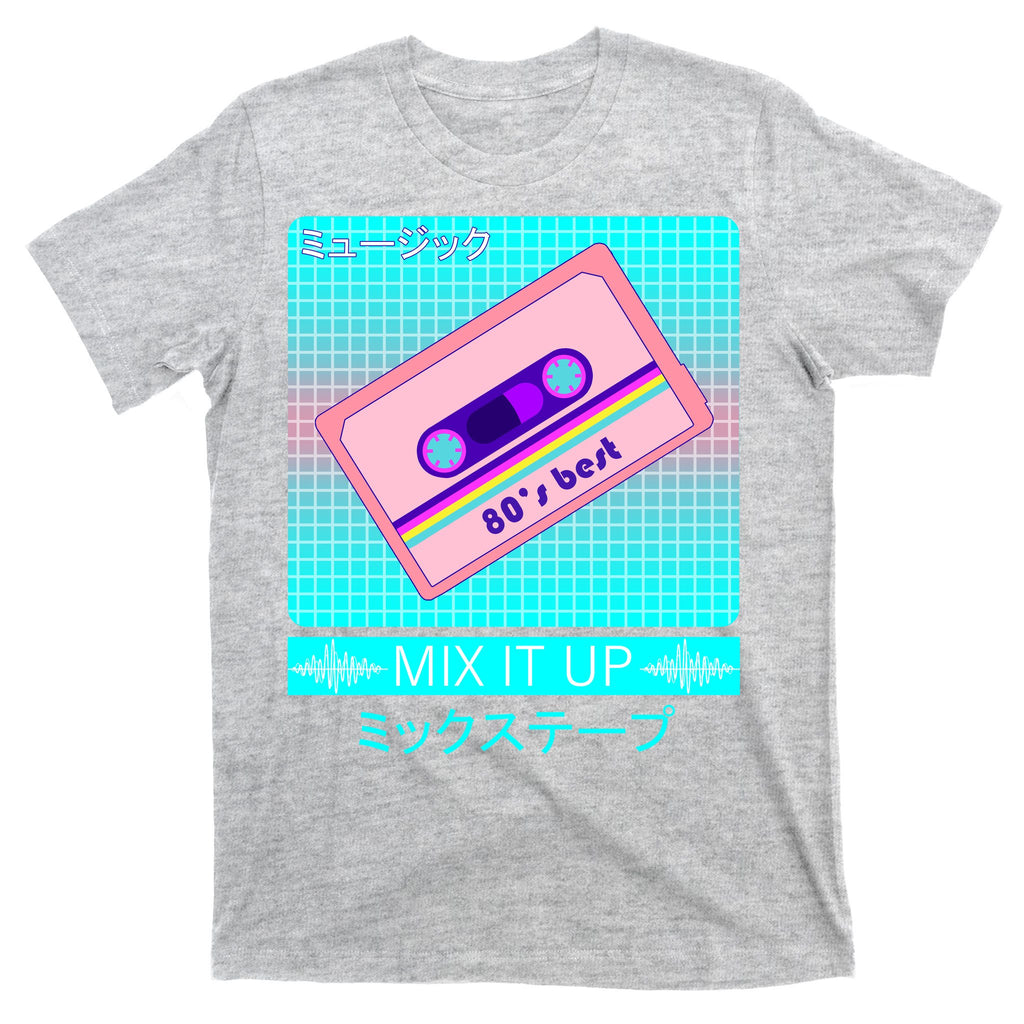 Retro Japanese Vaporwave Mix Tape T-Shirt