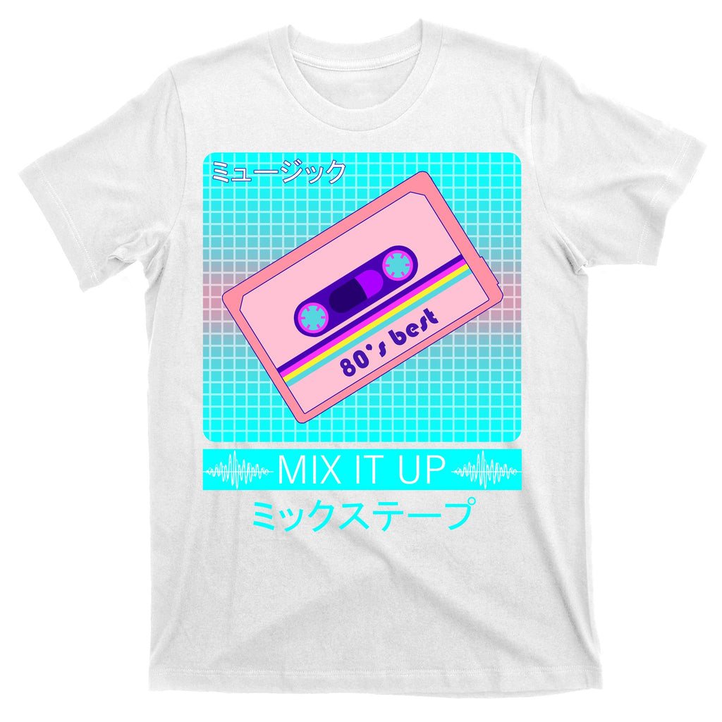 Retro Japanese Vaporwave Mix Tape T-Shirt