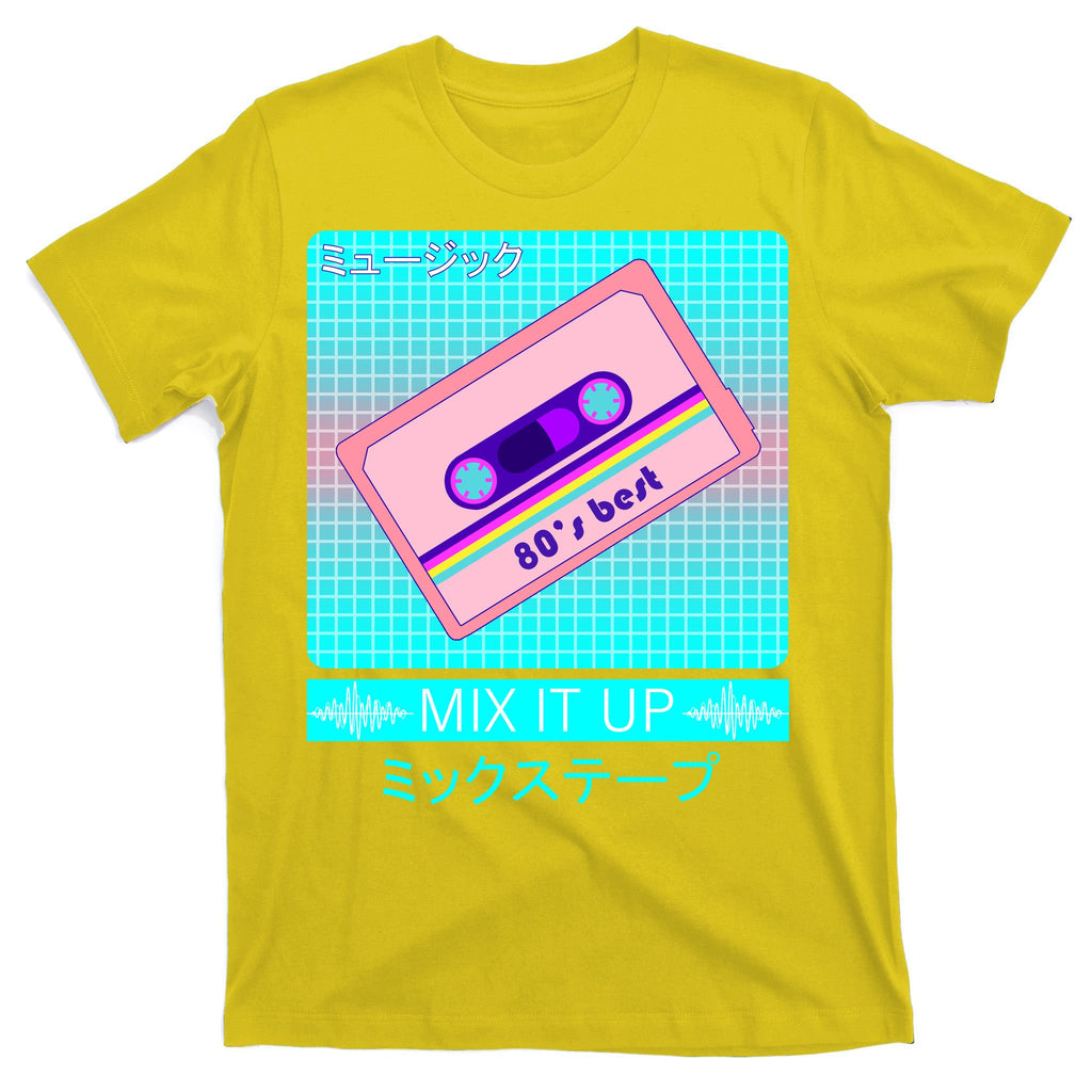Retro Japanese Vaporwave Mix Tape T-Shirt