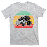 Retro Monster Truck Emblem T-Shirt