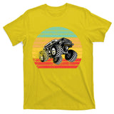 Retro Monster Truck Emblem T-Shirt