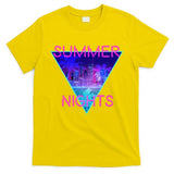 Retro Neon City Summer Nights T-Shirt