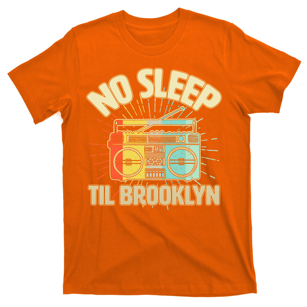 Retro No Sleep Til Brooklyn T-Shirt