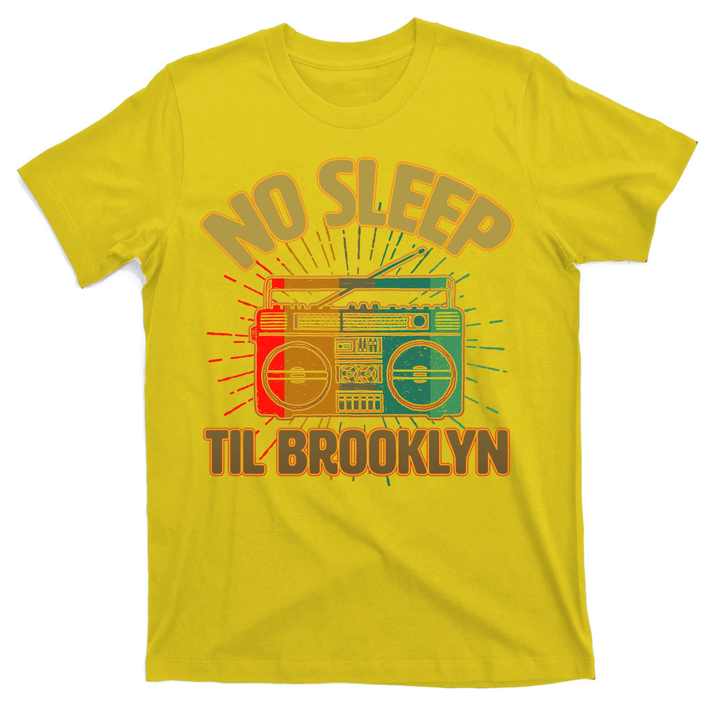 Retro No Sleep Til Brooklyn T-Shirt